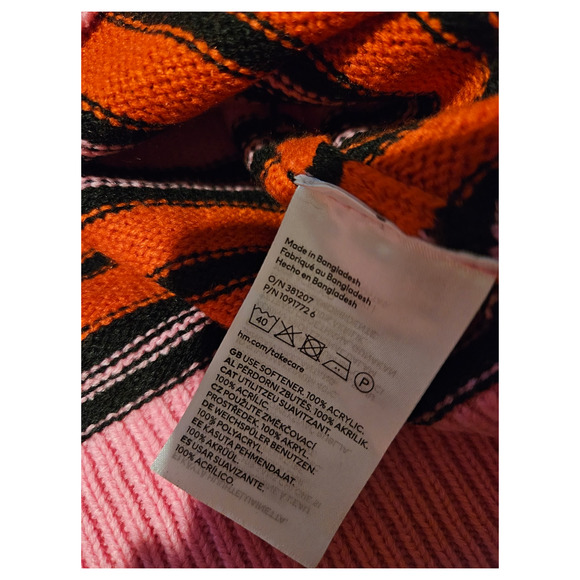 Divided by H&M Small Long Sleeve Striped Knit Sweater - Picture 3 of 7